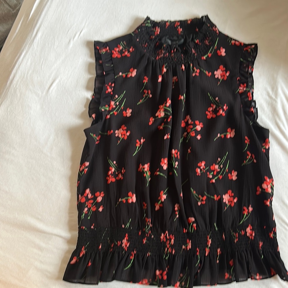 J Crew Ruffle Shirt